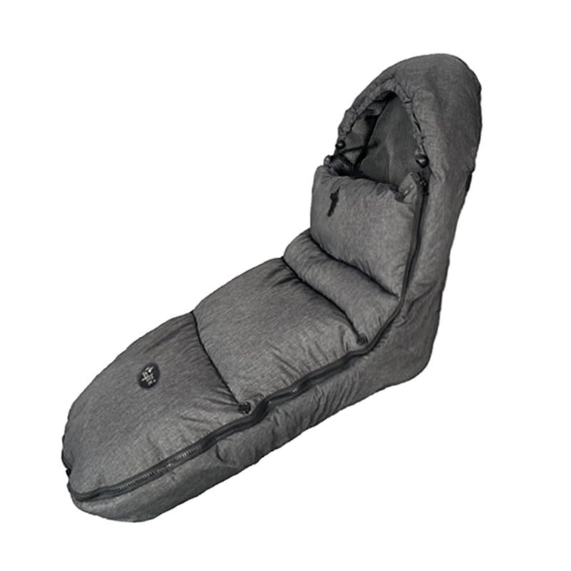 CozyMe Stroller Footmuff, Stroller Blanket with Hoodie for Toddler Winter Stroller Cover, Stroller Bunting Bag with Fleece Lined Front Height Adjustable & Removable Baby Bunting Bag for 6M-4T - Image 1